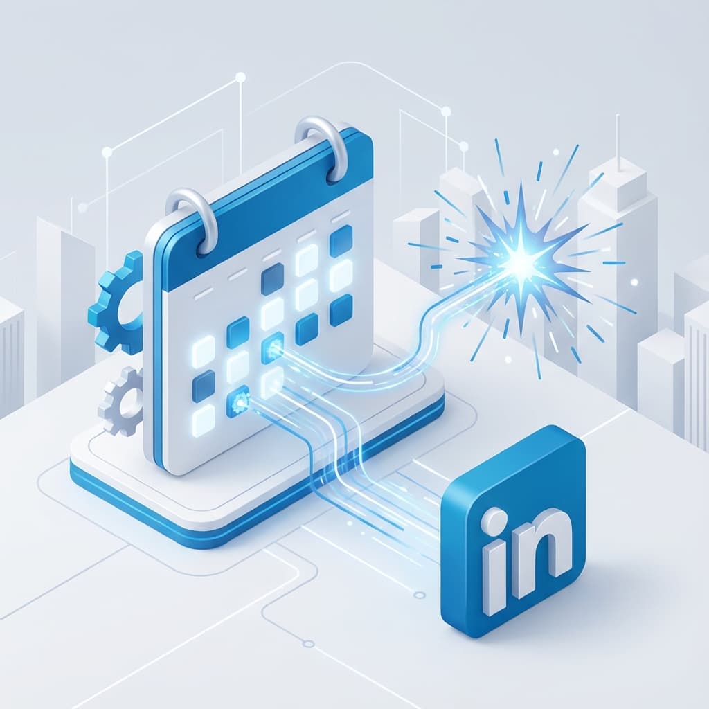 LinkedIn Scheduler and AI Writer Tool Banner